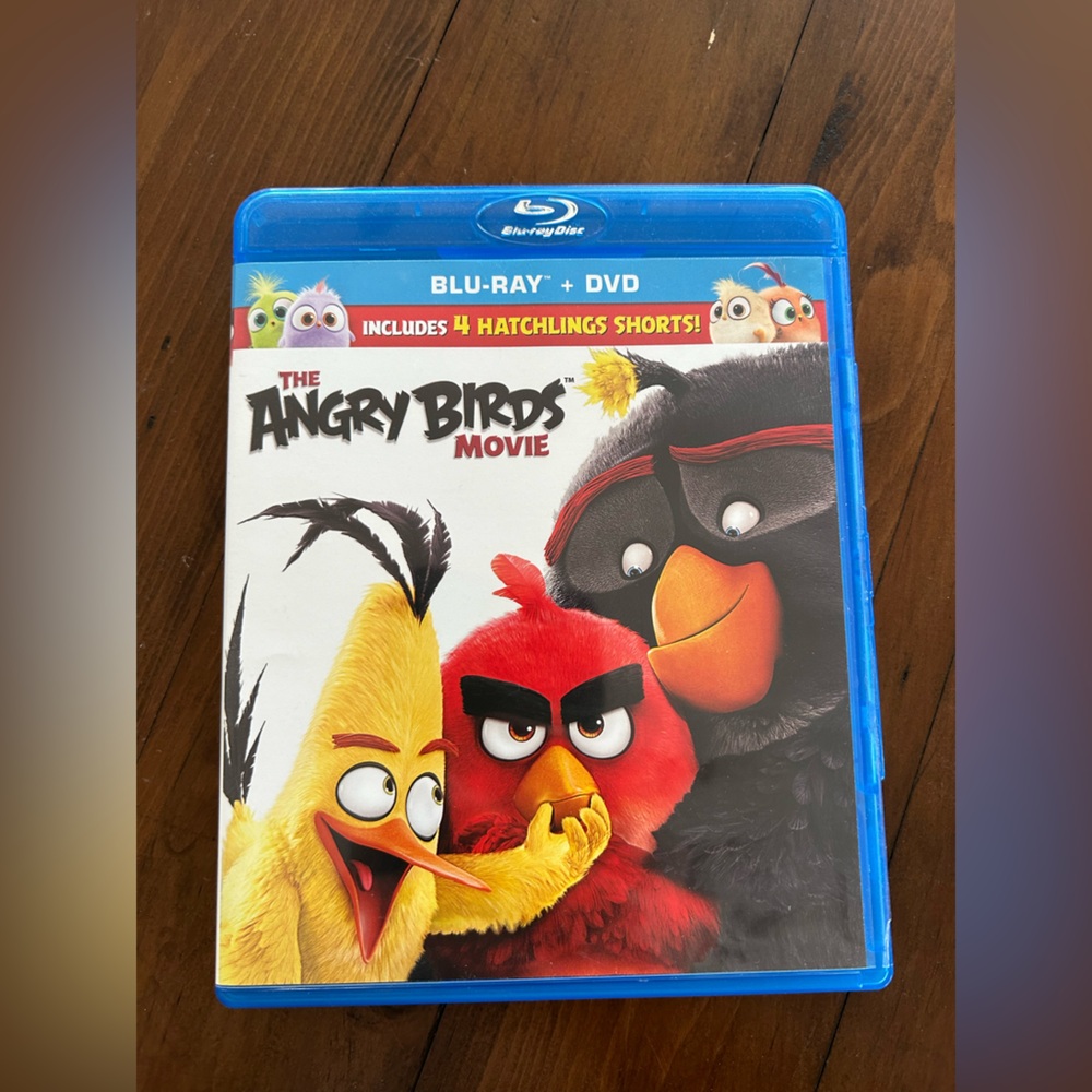 Angry Birds Movie Blu-Ray & DVD